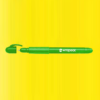 Myrepeat - penna cancellabile, ricaricabile e personalizzabile - verde - Tappo