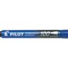 Pilot Marker Permanent 100 – Punta tonda - blu