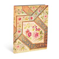 Taccuino Flexi Ultra  Floreale Filigranato Avorio
