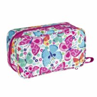 Astuccio Necesser  PORTATUTTO MULTIPLO Butterfly - immagine 3