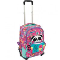 TROLLEY SCUOLA SPINNER PANDA GO POP - immagine 10
