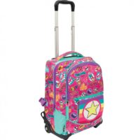 TROLLEY SCUOLA SPINNER PANDA GO POP - immagine 7