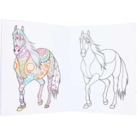 ALBUM MANDALA COLORA IL TUO CAVALLO - immagine 2