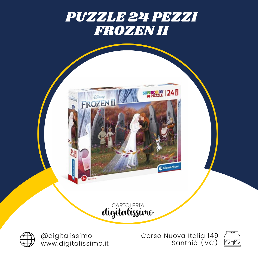 PUZZLE 24 CLEMENTONI - Frozen II * Digitalissimo Cartoleria