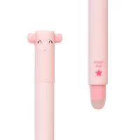 Penna Gel Cancellabile Legami - Piggy - Rosa - immagine 3