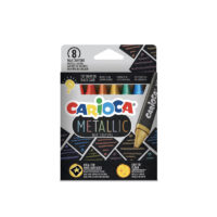 Carioca PASTELLI MAXI WAX METALLIC - 8 PZ