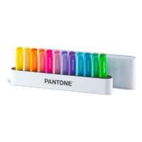 Evidenziatori Osama Pantone Deskset 12 Pezzi Pastel e Fluo Colori Assortiti