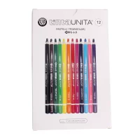 Pastelli in Legno Triangolari MINA 6.0 Tinta Unita da 12 - immagine 2