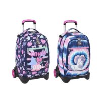 ZAINO TROLLEY SCUOLA STACCABILE 34 LT. YUB - 2023 - GIRLY PWR