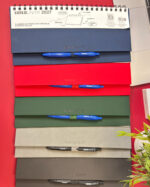 Planning Tinta Unita 2027 da tavolo 30x14 con penna - immagine 2