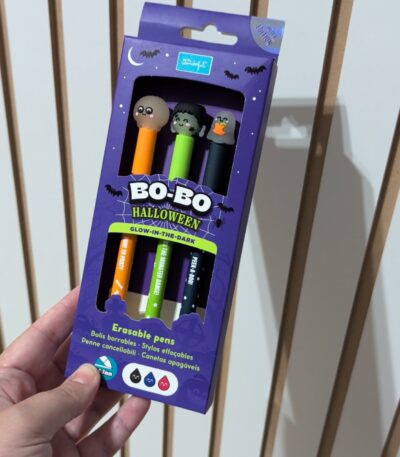 Confezione 3 penne BO-BO HALLOWEEN
