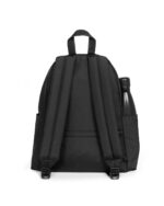 Zaino Eastpak Day Pak'r black, da dietro, con la tasca di sicurezza