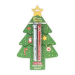 Set 2 penne gel cancellabili Beary Merry Christmas Colourbook