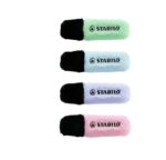 STABILO BOSS ORIGINAL Plush, i 4 evidenziatori pastello