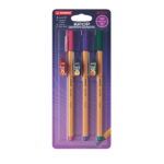 STABILO Point 88 K-Pop Demon Hunters – Huntrix, blister 3 fineliner - Confezione