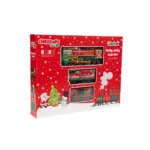 Trenino di Natale Colourbook Holly Jolly Express con luci, suoni e fumo