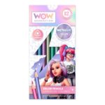 Wow Generation matite colorate triangolari metallic