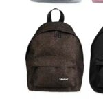 Zainetto Colourbook Glitter Midi Nero glitter oro